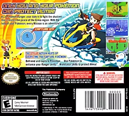 Image n° 2 - boxback : Pokemon Ranger - Shadows of Almia